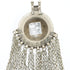 Qashqai circular pendant , silver alloy 17 x 9 cms - The Nomads Tent